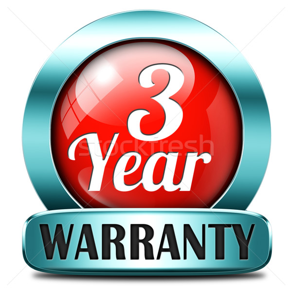 three year warranty Stock photo © kikkerdirk