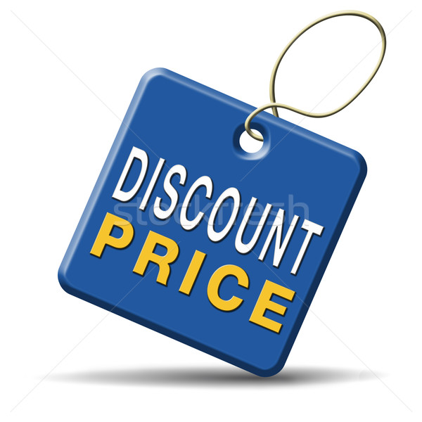 discount price Stock photo © kikkerdirk