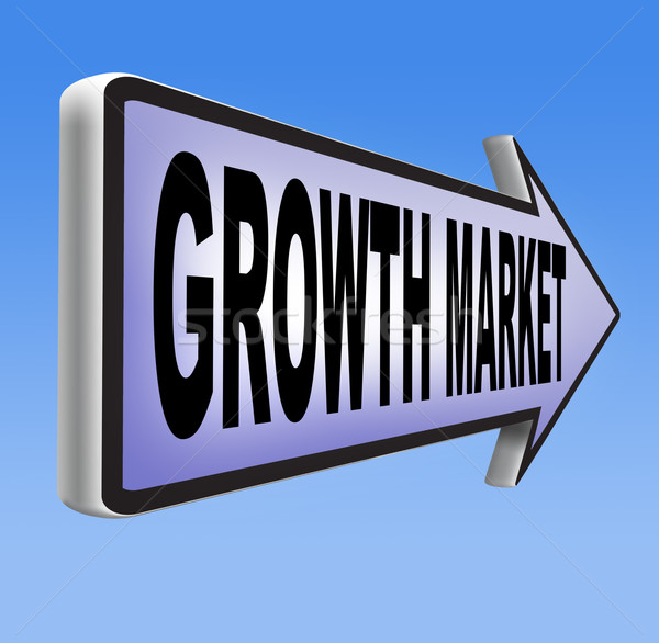 growth market Stock photo © kikkerdirk