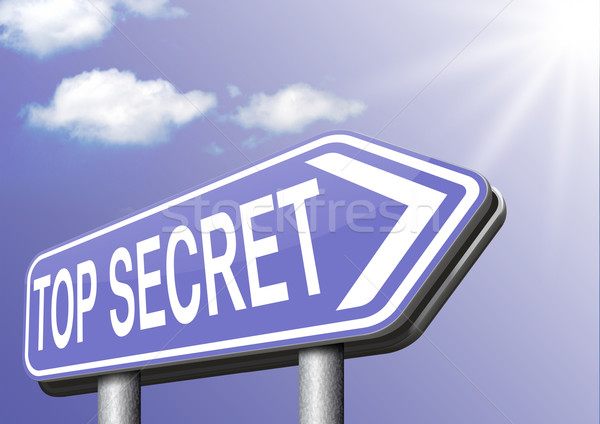 ストックフォト: 先頭 · 秘密 · 秘密の · 文書 · ファイル