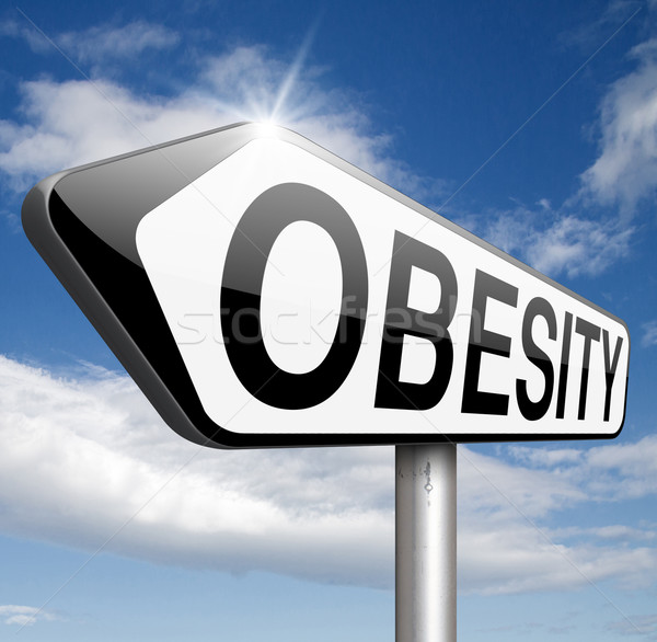 Elhízottság túlsúlyos szükség diéta egészség kövér Stock fotó © kikkerdirk