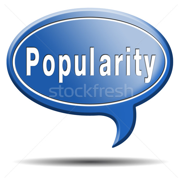 Stock photo: popularity