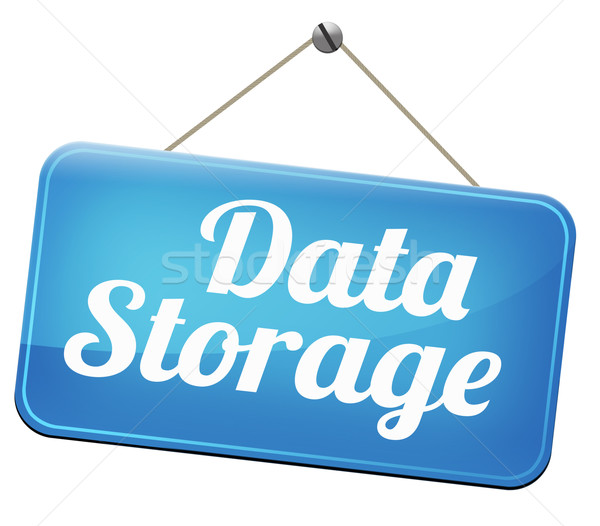 Memorizzazione dei dati file documento gestione database mining Foto d'archivio © kikkerdirk