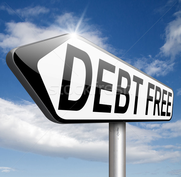 debt free Stock photo © kikkerdirk