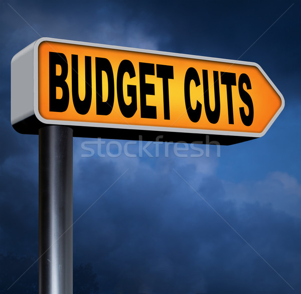 budget cuts Stock photo © kikkerdirk