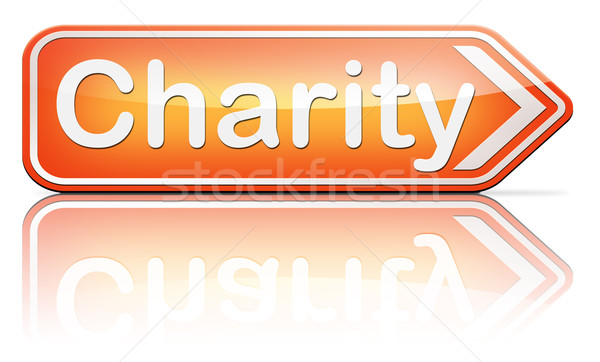 Stock photo: charity donation
