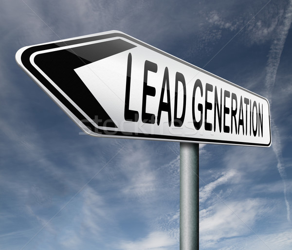 lead generation Stock photo © kikkerdirk