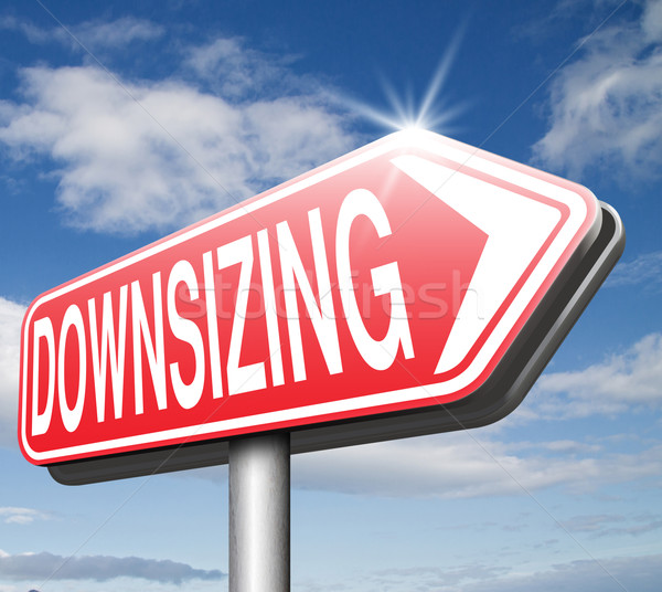 downsizing Stock photo © kikkerdirk