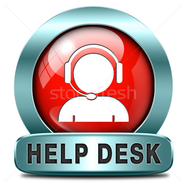 Foto d'archivio: Help · desk · icona · pulsante · online · sostegno