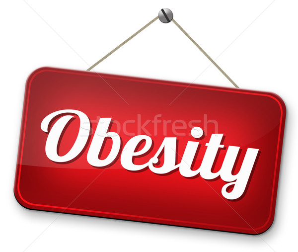 Otyłość masy otyły ludzi żywności zdrowia Zdjęcia stock © kikkerdirk