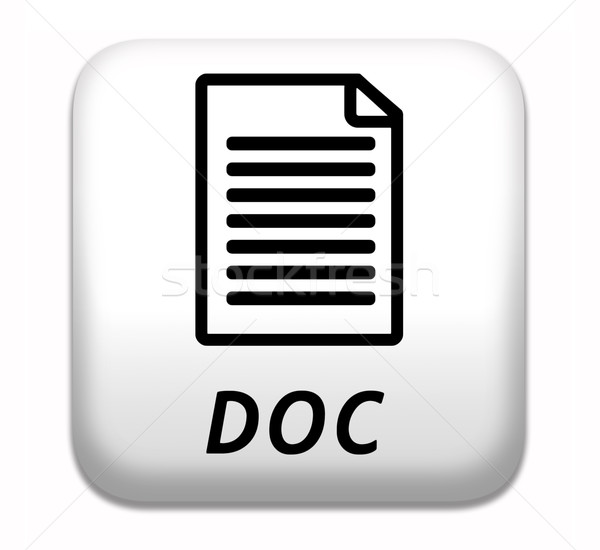 Foto stock: Documento · doctor · botón · pdf · archivo · descargar