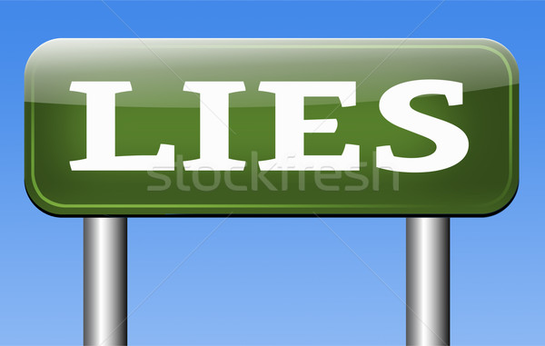 Stock foto: Lügen · Versprechen · Pause · Täuschung · Text · niemand
