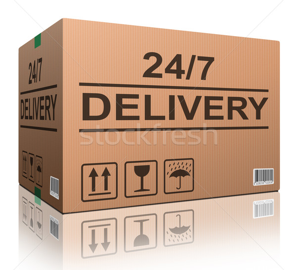 24/7 delivery Stock photo © kikkerdirk