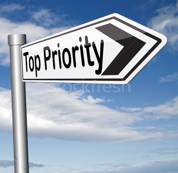 top priority Stock photo © kikkerdirk