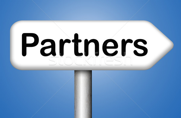 business partners Stock photo © kikkerdirk