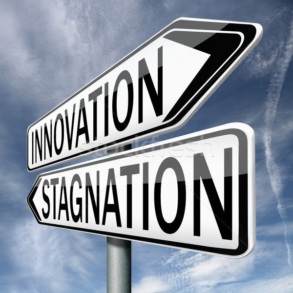 innovation or stagnation Stock photo © kikkerdirk