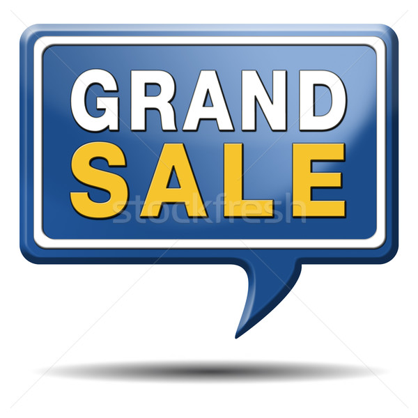 Stock photo: grand sale