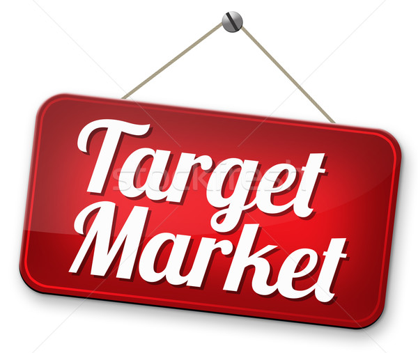 Stockfoto: Target · markt · business · nis