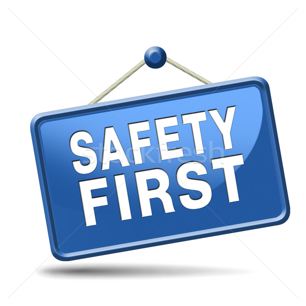 safety first Stock photo © kikkerdirk