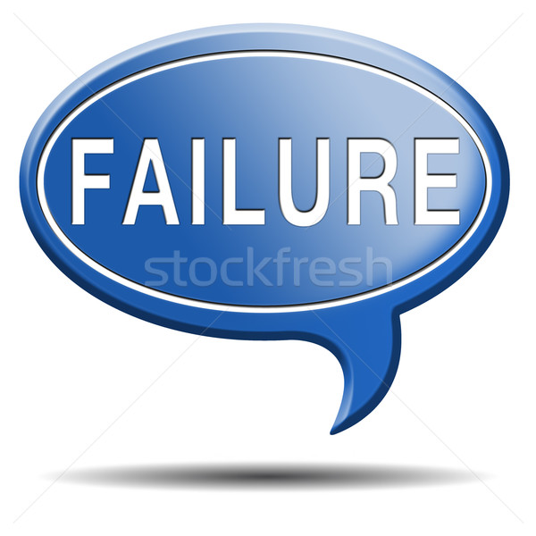 failure Stock photo © kikkerdirk