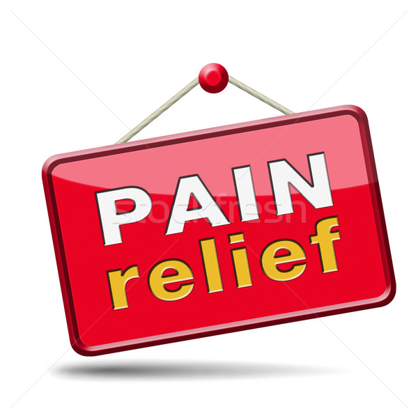 Pijn opluchting beheer pijnstiller ander behandeling Stockfoto © kikkerdirk
