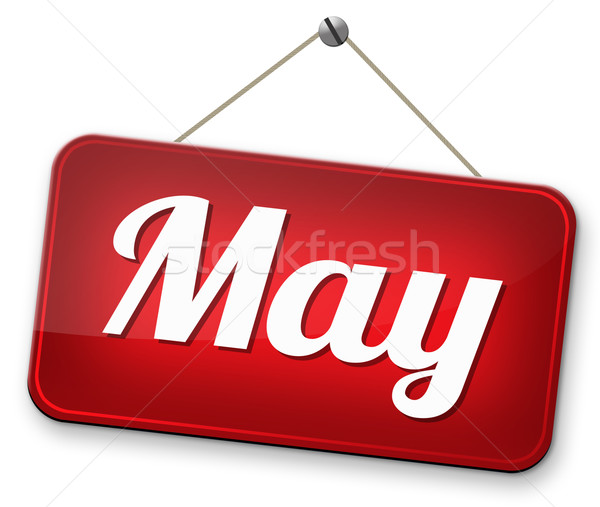 Volgende maand jaar voorjaar evenement kalender Stockfoto © kikkerdirk