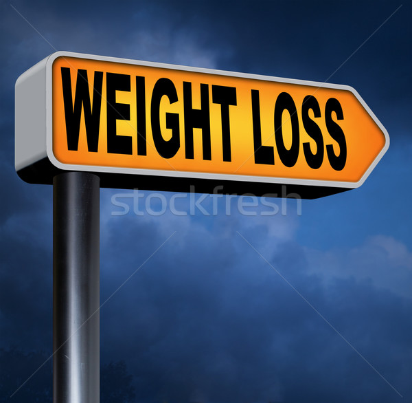 weight loss Stock photo © kikkerdirk