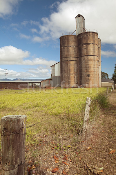 old silo Stock photo © kikkerdirk