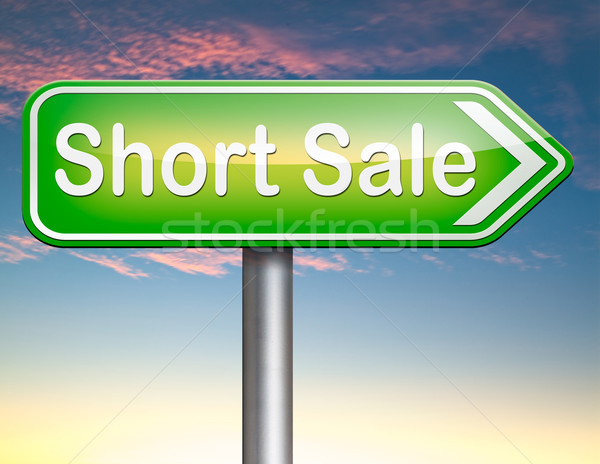 short sale Stock photo © kikkerdirk