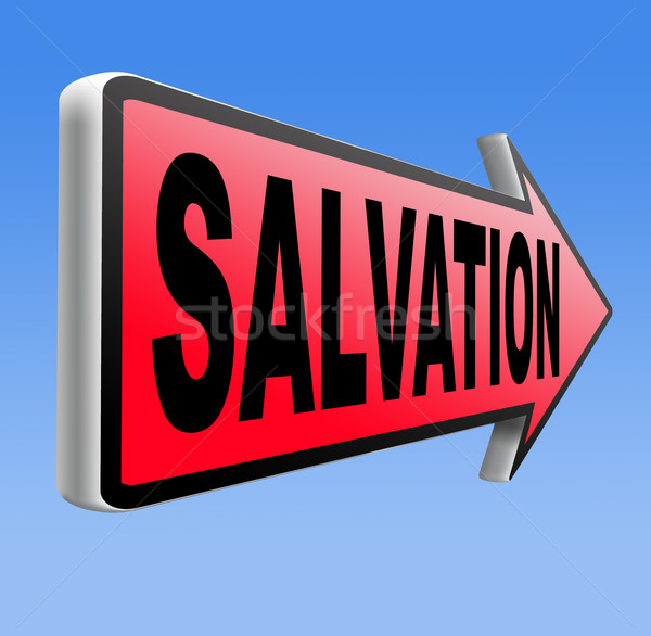 salvation Stock photo © kikkerdirk