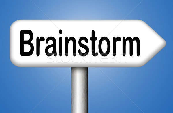 Stock photo: brainstorm