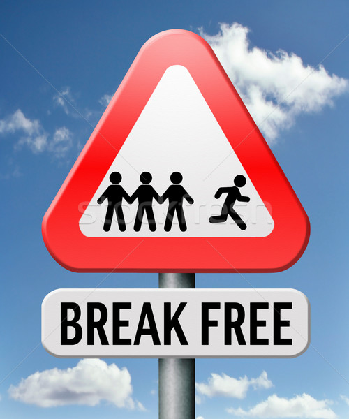 break free Stock photo © kikkerdirk