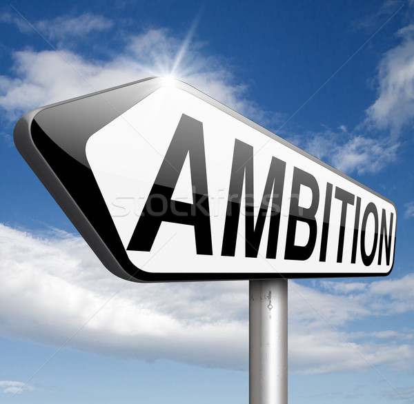 [[stock_photo]]: Ambition · personnelles · vie · carrière · vivre · signe