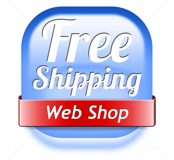 free shiping web shop Stock photo © kikkerdirk