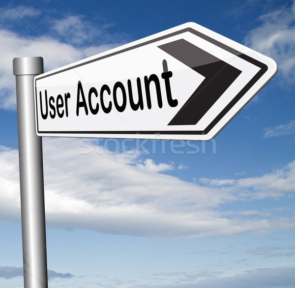 your user account Stock photo © kikkerdirk