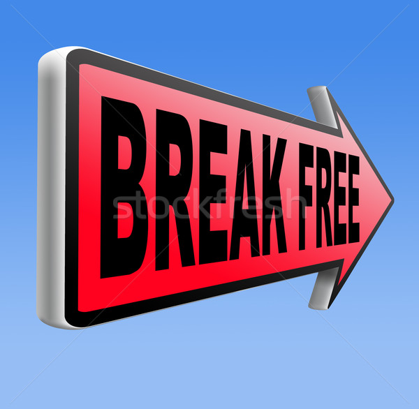 Stock photo: break free