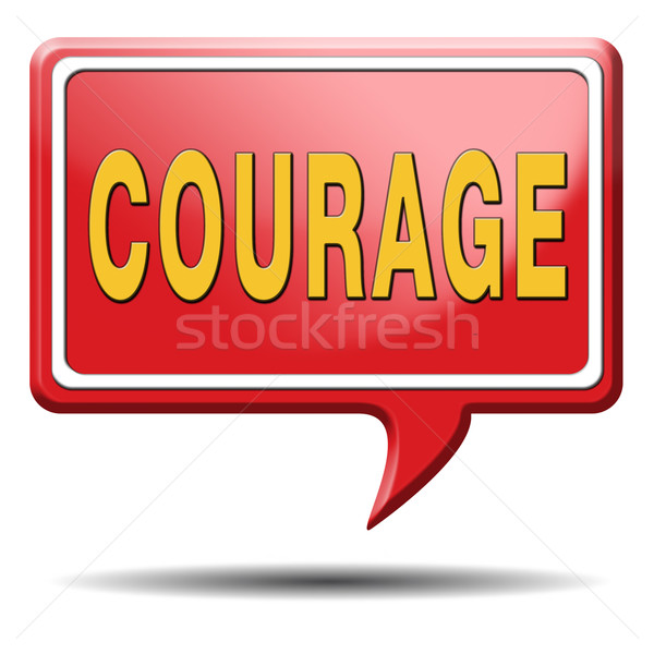 courage Stock photo © kikkerdirk