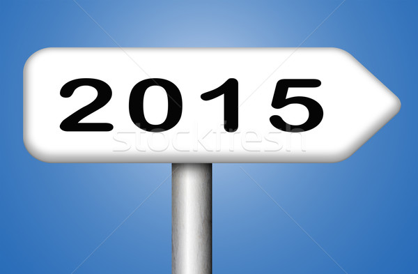 2015 new year Stock photo © kikkerdirk
