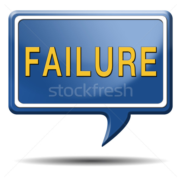 failure Stock photo © kikkerdirk