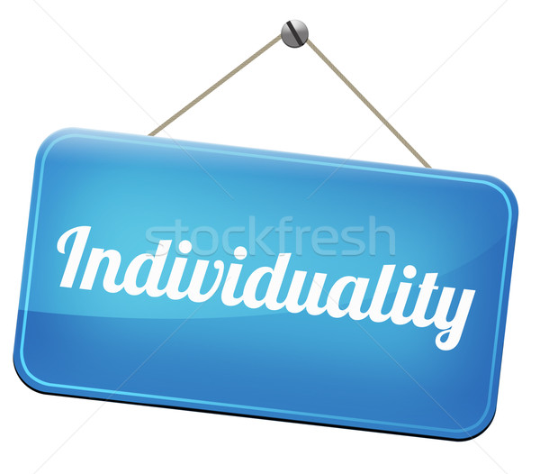 Individualitate mulţime diferit personalitate Imagine de stoc © kikkerdirk
