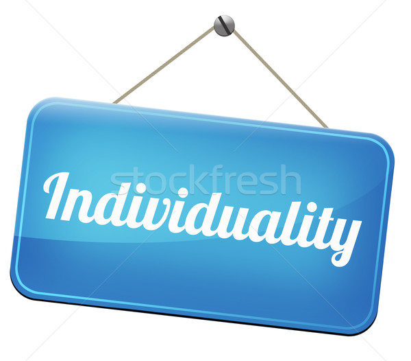 individuality Stock photo © kikkerdirk