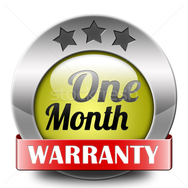 one month warranty Stock photo © kikkerdirk