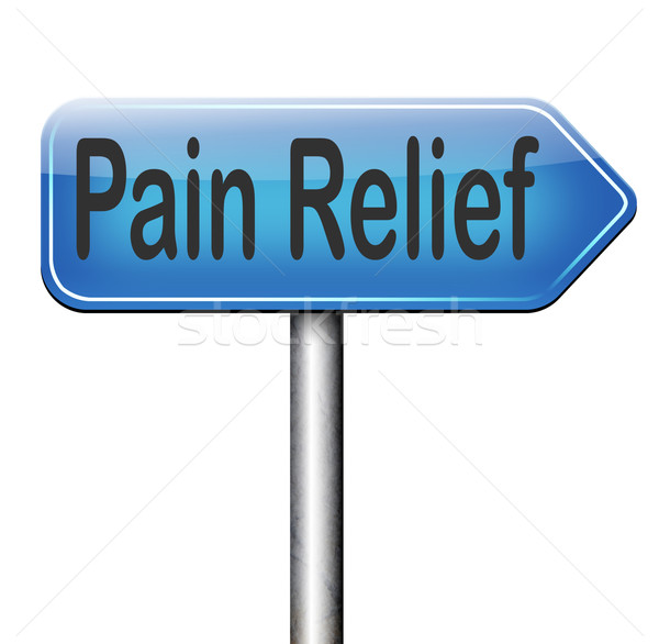 pain relief Stock photo © kikkerdirk