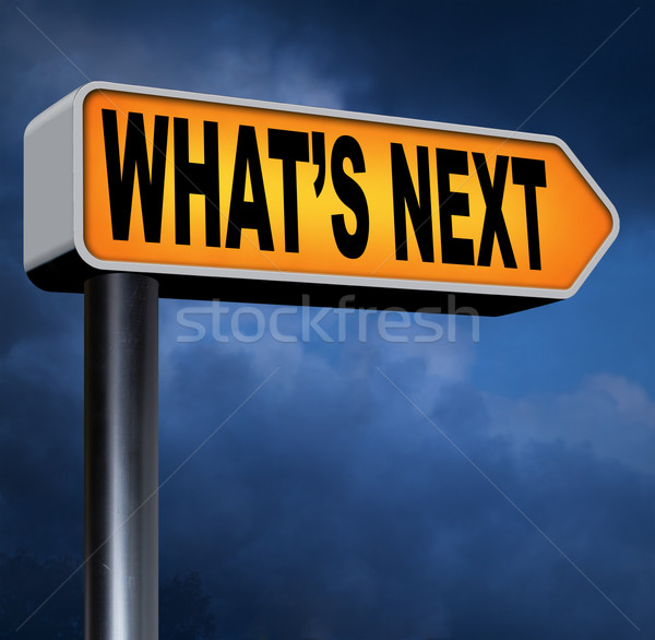 what's next Stock photo © kikkerdirk