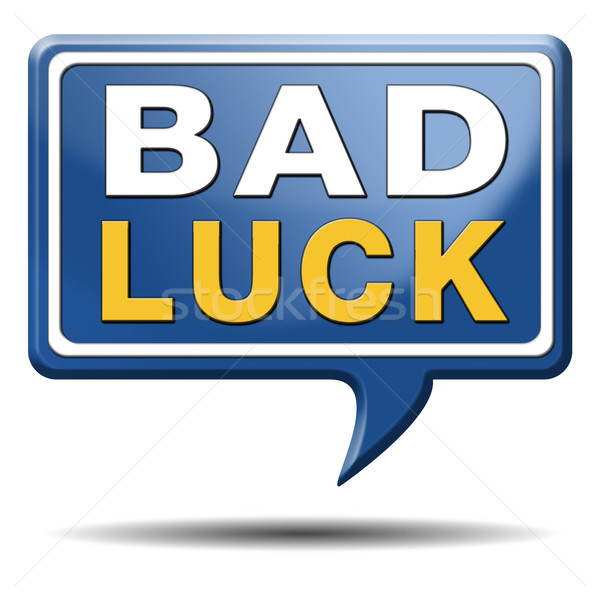 bad luck Stock photo © kikkerdirk