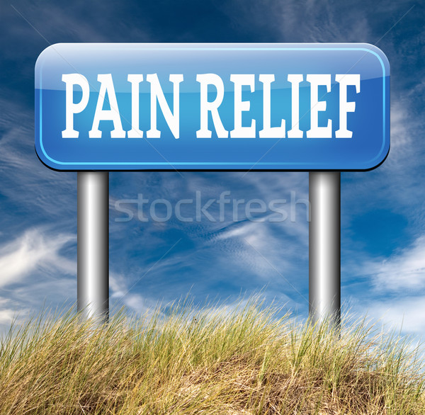 pain relief Stock photo © kikkerdirk