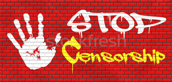 stop censorship free press Stock photo © kikkerdirk