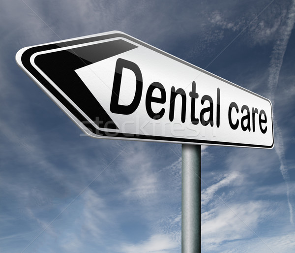 Atención dental dentales higiene cirugía saludable dientes Foto stock © kikkerdirk