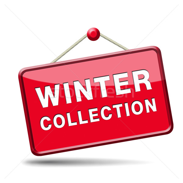 Zdjęcia stock: Zimą · kolekcja · nowego · moda · stylu · ikona