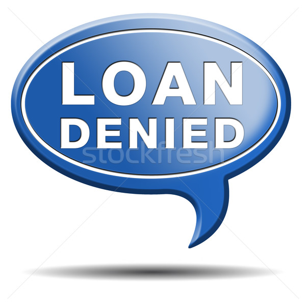 loan denied Stock photo © kikkerdirk